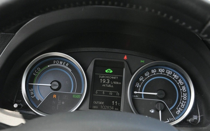 Toyota Auris cena 54900 przebieg: 102000, rok produkcji 2014 z Szczuczyn małe 781